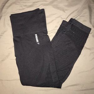 Energy + Seamless Cropped Gymshark Leggings